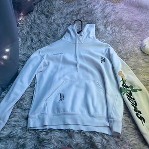 White adidas hoodie